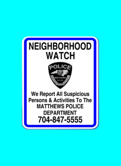TBH Neighborhood Watch Program