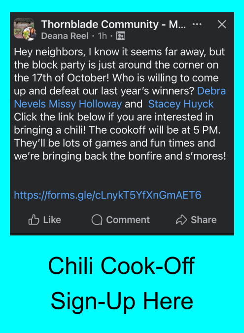 Chili Cook-Off 2026